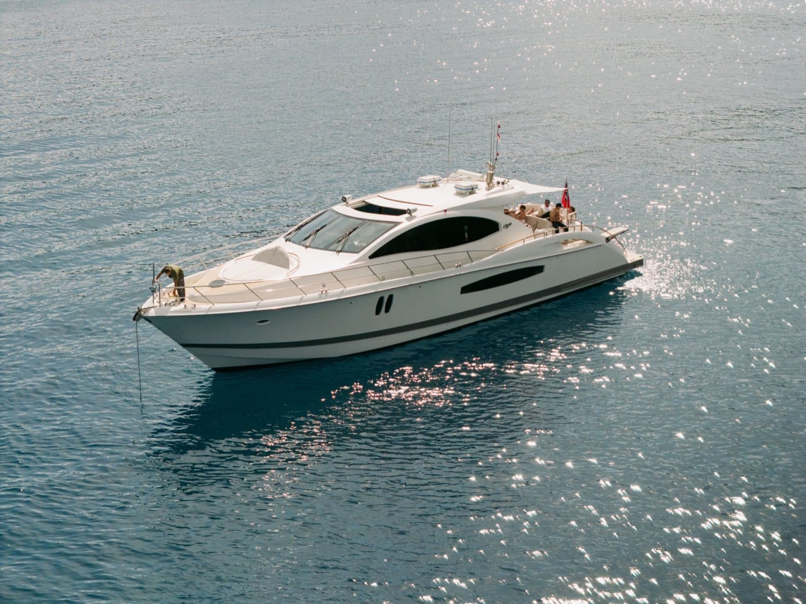 Superyacht setting for private business hosting — Armada Club